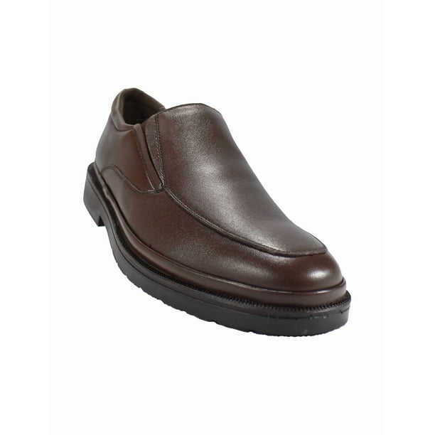 ZAPATO DE VESTIR DE HOMBRE PIEL CAFE MARCA LEON 7001