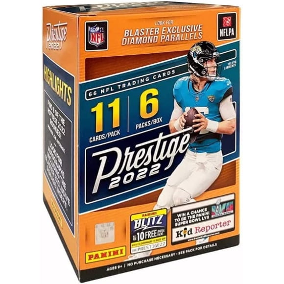 Blaster Box Panini Prestige Football NFL 2022 66 cartas