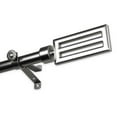 thumbnail image 4 of InStyleDesign  Cavalier Curtain Rod Black 120 to 170 inches Black Finish, 4 of 5