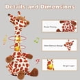thumbnail image 3 of Twisting Giraffe Electric Doll Learn To Speak Giraffe Twisting Giraffe Electric Doll Soft Plush Toy Learn To Speak Sing Dance Voice Repeat Animal Novelty Toy Children Gifts, 3 of 8