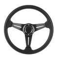thumbnail image 1 of 350mm/14inch Racing Car Drifting Steering Wheel Replacement, Universal Racing Game Steering Wheel with Pu Leather, 1 of 7