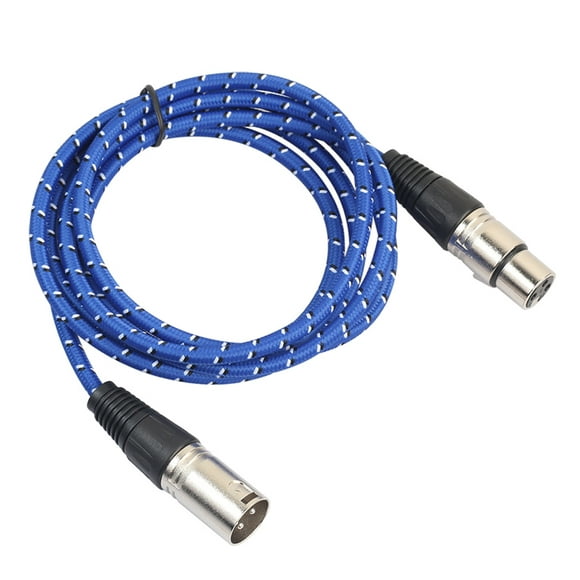 Microphone Audio Connector XLR Male to Female Mic Microphone Extension Audio Cable Cord for Microphone Mixer