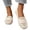 White, variant on Norvail Womens Lightweight Open Toe Flat Sandals - Casual Slip-On Summer Beach Shoes, Hollow Out Flat Sandals, Solid Color Round Toe Slip On Summer Going Out Shoes