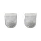 thumbnail image 2 of Bewildely 100 Uds bolsitas de té vacías perfumadas Heal Seal bolsa para hierbas hojas sueltas infusor de té bolsillo desechable seguridad 2piezas, 2 of 6