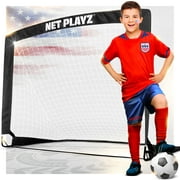 NET PLAYZ Easy Playz Soccer Goal, Single 1 Pack