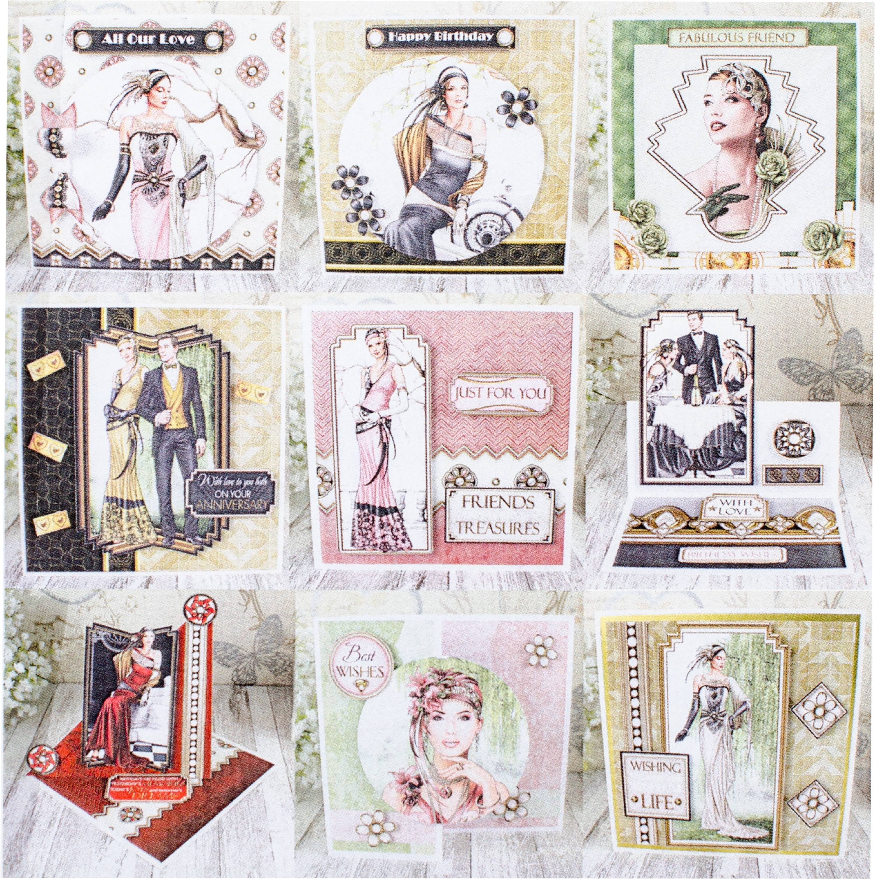 Debbi Moore Crafting Compendium Cardmaking Kit Art Deco Walmart Com Walmart Com