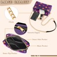 thumbnail image 3 of FORMRS Women Crossbody Purse with Chain Strap Vegan Leather Shoulder Handbag, Love in The Clouds, 3 of 7
