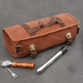 thumbnail image 4 of Bolsa enrollable para herramientas de barra Accesorios de transporte Contenedor de almacenamiento Bolsa de transporte para herramientas marrón perfecl Estuche de almacenamiento para camarero, 4 of 8