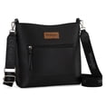 thumbnail image 7 of Wrangler Crossbody Bags for Women Lightweight Handbags and Purses Travel Shoulder Purse, Black, 7 of 7