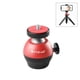 thumbnail image 1 of Trípode Rótula de Bola Cabezal de Montaje en Trípode-Cabezal de Bola de Metal Montaje en Trípode de 360 ​​ degree Tornillo de 1/4 "para Cámara Digital rojo Soledad Montura trípode, 1 of 9