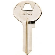 Hy-Ko 11010CO106 Key Blank, Brass, Nickel Plated