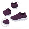 thumbnail image 4 of ibiyuan Orthopedic Walking Shoes for Women Mesh Knitted Woven Walking Shoes Women Arch Support on Womens Casual Sneakers Lightweight Hands Free Mary Jane Shoes Pull-On Shoes, 4 of 9