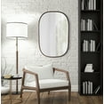 thumbnail image 7 of Kate and Laurel Caskill Mid-Century Modern Decorative Wall Mirror, 24" x 35.5", Bronze, Rounded Edge Rectangular Frame, 7 of 7