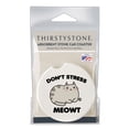 thumbnail image 7 of Thirstystone "Stress Meowt" Single Absorbent Stone Car Coaster, 7 of 7