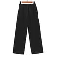 thumbnail image 6 of GILIGEGE Two Piece Sets for Women Pant Color Sport Suit Women Solid and Sweatshirt Hooded Women Suits Sets Black 3Xl, 6 of 9
