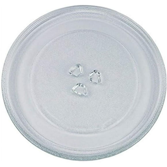 Glass Plate Turntable for Microwave Oven Universal Suitable, Approx. 24.5Cm