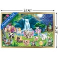 thumbnail image 3 of Animal Club - Unicorn Group Wall Poster, 22.375" x 34", Framed, 3 of 3
