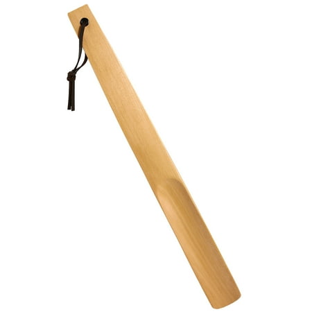 

SUPVOX Professional Wooden Long Handle Shoe Horn Comfortable Shoe Lifter for Women Men (Burlywood)