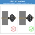 thumbnail image 5 of Uxcell 10 Pack Teal Pumpkin Knobs, Vintage Drawer Pulls with 10 Screws, Ceramic, 5 of 7