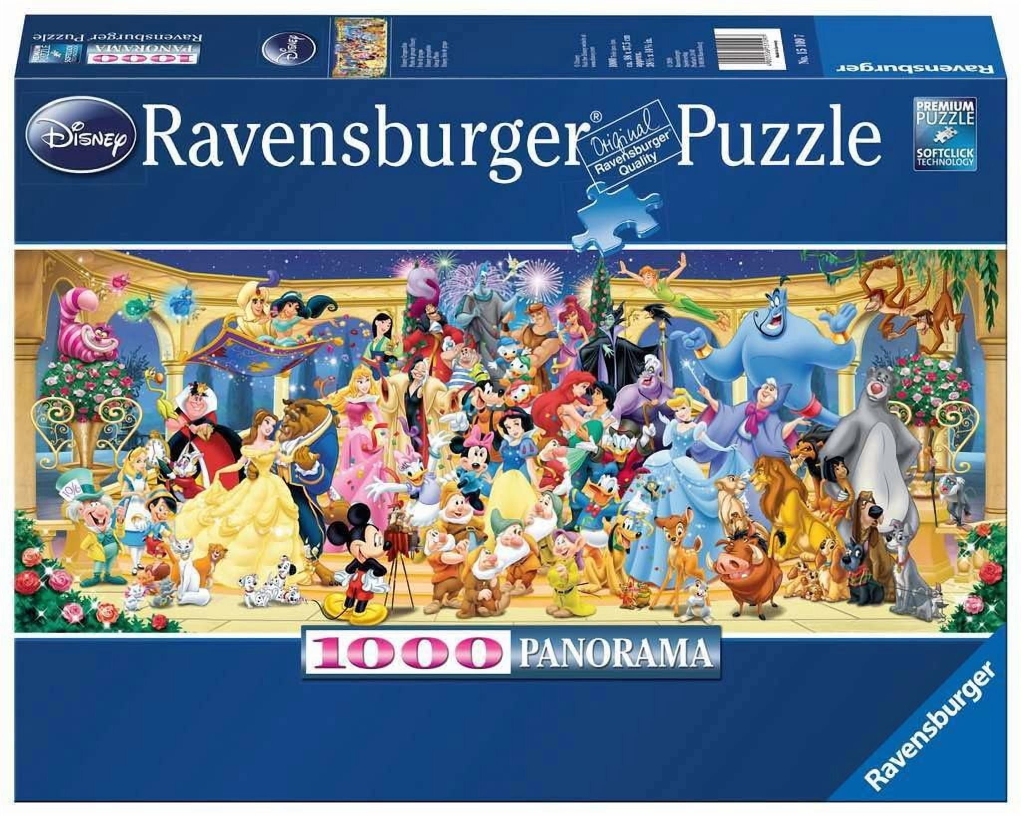 Rompecabezas Ravensburger Disney Panoramic 1000 piezas | Walmart en línea