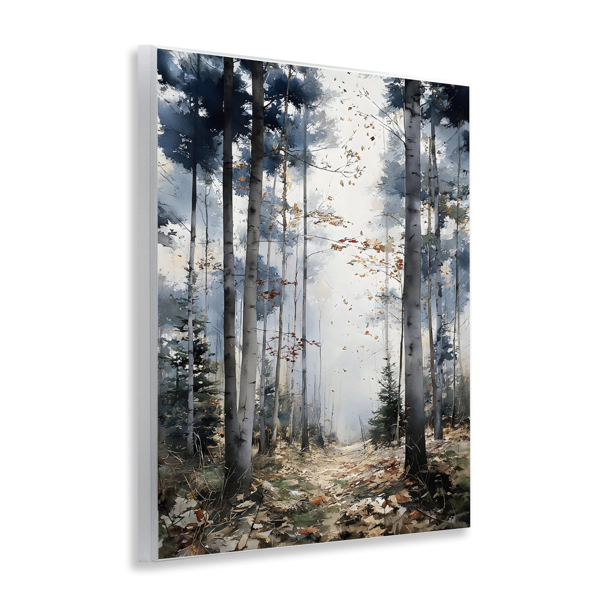Stupell Industries Cold Woods Birch Forest Wall Plaque Art, design by Franklyn Gregory