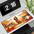 thumbnail image 3 of Happy Thanksgiving Dachshund Give Thanks Fall Beanie Scarf Welcome Desk Mat Full Keyboard Mouse Pad Wiener Dog Lover Gifts Idea Large Mousepad - 00020, 3 of 5