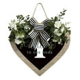 thumbnail image 1 of A Z Last Name Heart Shaped Front Door Sign Wreath Front Door 26 Letter Farmhouse Wreath With Wreath Spring Wreaths For Front Door Outside Hanging Decor, 1 of 5