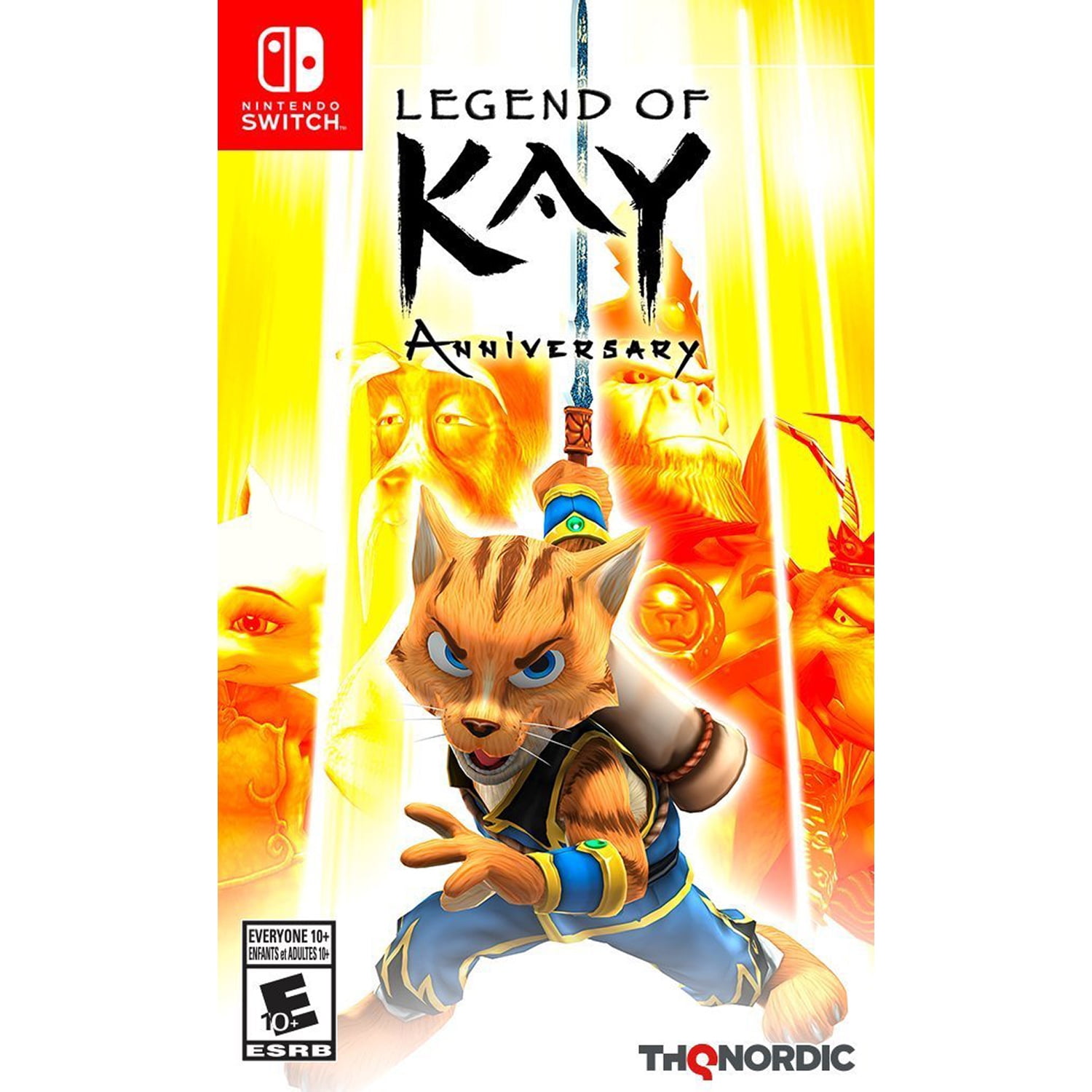 Legend of Kay: Anniversary, THQ-Nordic, Nintendo Switch, 811994021564