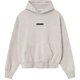 thumbnail image 3 of American Street Style Letter Print Fleece Jacket Men's Winter Warmth Hooded Sweatshirt Loose-Fit Top 26s, 3 of 4