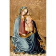 thumbnail image 3 of Master of the Bargello Judgment of Paris 13x18 Black Modern Framed Museum Art Print Titled - Madonna and Child (circa 1425), 3 of 5