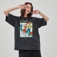 thumbnail image 2 of Camiseta estampada con diseño creativo de calavera unisex, camisetas de estilo hip hop lavadas retro, camisetas de algodón 100 % Taylors Tops Tees Swift, 2 of 5
