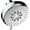 Chrome, variant on Proflo PFSH383MB 1.75 GPM 3-7/8" Wide Multi Function Shower Head - Black