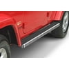 APS Running Boards 4 inches Compatible with Jeep Wrangler JK 2007-2018 4-Door (Factory sidesteps or rock rails have to be removed) (Side Steps Side Bars)