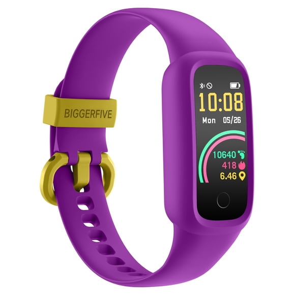 Reloj rastreador de actividad física para niños BIGGERFIVE Vigor 2 L resistente al agua
