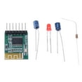 thumbnail image 2 of Audio  Board,  Audio Receiver Module Stereo  DIY Module Compatible With , 7PIN Output Interface, LED Display, 2.54 Mm Hole Spacing  Board DIY Kit, 2 of 8
