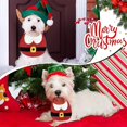 thumbnail image 4 of 1 Pieza de Bufanda de Navidad para Mascotas Ajustable, Accesorios de Ropa Navideña para Mascotas, Disfraz para Perros y Gatos, Collar Pajarita de Corbata, Accesorio de Aseo, 4 of 5