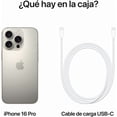 thumbnail image 5 of Apple Iphone 16 Pro 256Gb Titanio Natural Esim Reacondicionado, 5 of 5