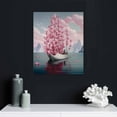 thumbnail image 4 of Nawypu Arrival of The Flower Ship Canvas Art Poster and Wall Art Picture Print Modern Family Bedroom Decor Posters 16x24inch(40x60cm), 4 of 4