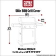 thumbnail image 3 of Cover Bonanza 58 Inch Grill Cover, 3 of 5