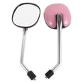 Alasum 1Pair Modified Scooter Rearview Mirrors Pink Convenient ...