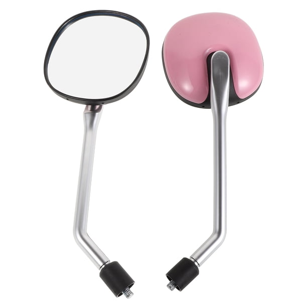 1 par de espejos de bicicleta para bicicletas para adultos Espejo retrovisor Scooters Espejos para manillares Scooter Espejo lateral de repuesto Espejo retrovisor para scooters