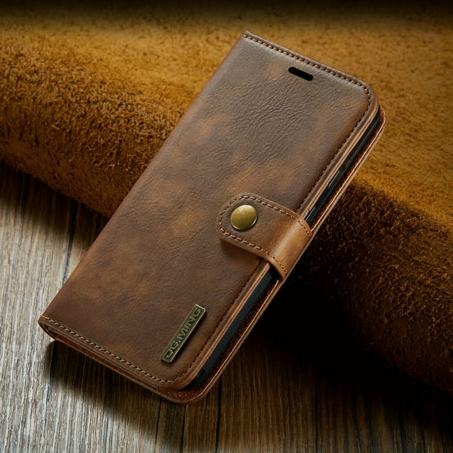 Premium Leather Magnetic Kickstand Shockproof Removable Flip Protective Cover Wallet Case For IPhone 14 13 12 Pro Xs Max XR