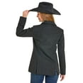 thumbnail image 2 of Panhandle Womens Black Wool Coat, 2 of 3