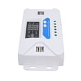 thumbnail image 1 of Controlador De Carga Solar Con Pantalla LCD, 4 USB Carga Rápida De Disipación De Calor De Aluminio Para Baterías De 12V/24 V, Solar De RV Para Acampar, 1 of 7