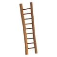 thumbnail image 3 of ZheElen Multipurpose Wooden Home Decoration Simulation Ladder Exquisite And Eco-Friendly Mini Christmas Ladder Decor Ornament L, 3 of 6