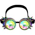 thumbnail image 1 of lunettes Kalidoscopio Cristal Arc-en-ciel Lunettes Steampunk Lunettes De Soudage Lunettes Punk Cosplay, 1 of 5