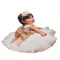 thumbnail image 3 of Robe à Paillettes avec Nœud pour Fillette Pricess, Robes de Fête, Costume de Noël, 3 of 6