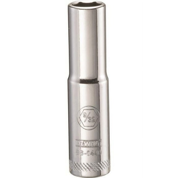 Stanley Tools 227513 0.28 in. Deep Socket - 0.25 in. Drive