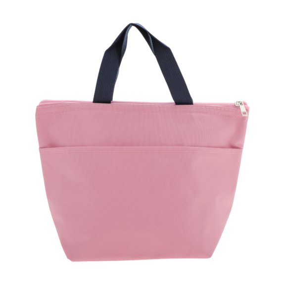 Unique Bargains 1 Pc Portable Waterproof Thermal Bag for Work 12.6"x5.12"x8.86" Pink