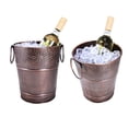 thumbnail image 3 of BREKX Berkshire Champagne Antique Copper Beverage Tubs, Set of 2, 3 of 6